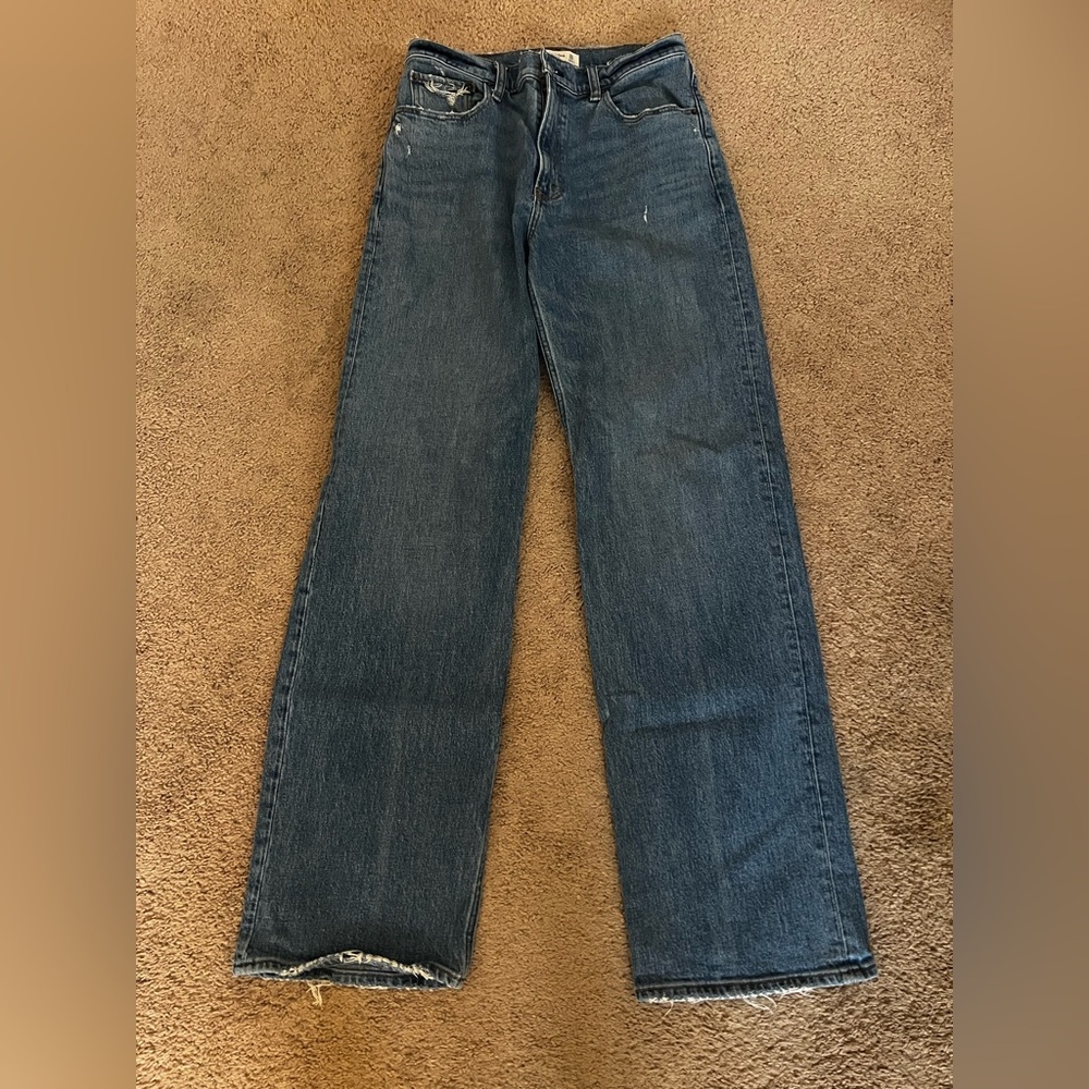 Abercrombie & Fitch Relaxed 90s Women's High Rise Jeans
